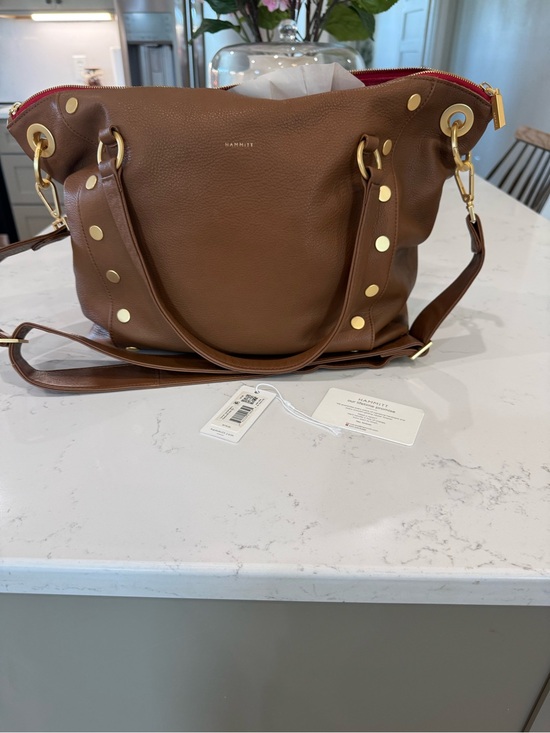 Hammitt Handbags - Hammitt Daniel Large in Mahogany Pebble